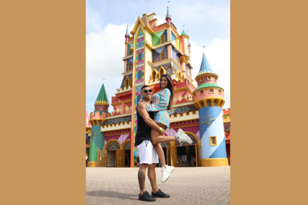 Non Stop acompanha Jaque Sobrinho e Diego em uma escapada romântica que une diversão e natureza em Santa Catarina. (CRÉDITOS: @eutonoparque)